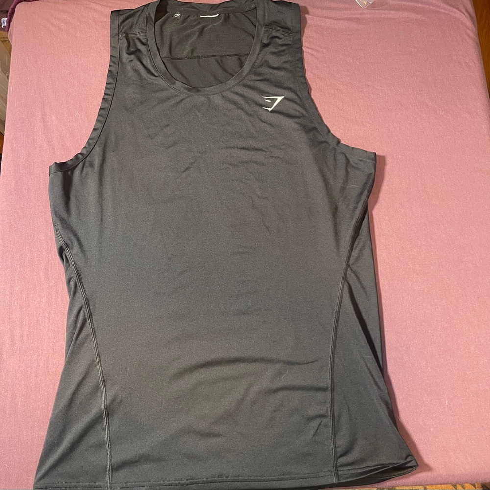 Gymshark Tank Top Shirt in Black - Size L/XL?